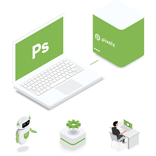 Let Data Decide DB, Photoshop, AI, retouching icons